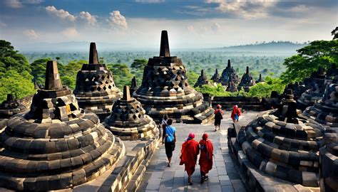 Borobudur Tempel: En Mystisk Resa Genom Tid och Historia!